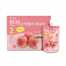 더존건강 한끼 곤약젤리 복숭아 150ml 10팩 1박스, 1개, 1500ml