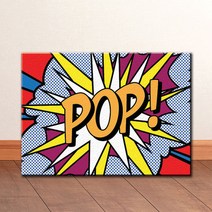 pop015 일러스트 팝아트 캔버스액자, 고급형유광전처리_XXL_38cm x 46cm