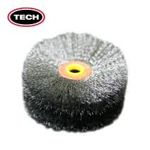 TECH 테크 와이어버핑브러쉬 저속그라인더용 S892, 1개