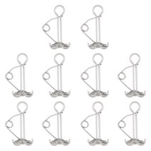 10Pcs Spiral Shaped Spring Octopus Deck Peg Rope Buckle Awning Tent Stakes Hook