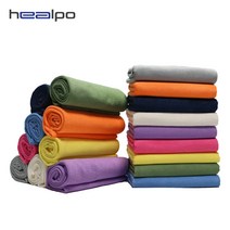 힐포 극세사 경편테리 스포츠타올, 옐로우 80x40, 1개