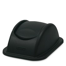 [러버메이드] 소프트휴지통 뚜껑, 검정, 1개