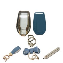 루루형제 BMW 미니 차 키케이스 미니쿠퍼 1 2 3 4 5 6 7 x5 x6 x4 시리즈 스마트 자동차 키커버 키홀더 키링, 스카이그레이, AB-03