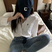 코코블랑 / 이니셜 자수 남방