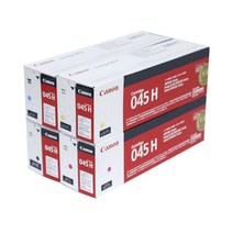 캐논 정품인증 LBP613Cdwz 대용량 토너 4색1세트 CRG-045H BK/C/M/Y 평균 검정 2800매/칼라 각 2200매, 1개, 검정+칼라