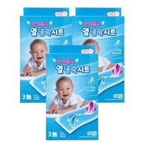 아기천사 유아용 열냉각시트 아기 이마 열날때 쿨패치 6매x3개