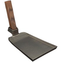 엔도상사 업소용 도판 냄비 괭이형 대 (테프론 가공) 알루미늄제 일본제 QTU06001, 1개, 상품명참조