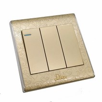 3MK-WS05005 방염제 갱 1 방법 빛 벽 스위치 환경 캐비닛 터치 스마트 홈, 한개옵션0