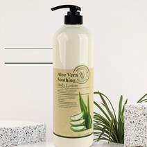 산뜻한 진정보습 끈적임없는 바디로션 1000ml 알로에, 1개