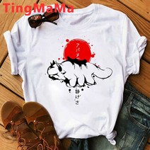 아바타 물의길 피규어 용품 아바타 The Last Airbender T 셔츠 여성 Appa Tshirt Funny atar Graphic Te, 01 87178_06 XL