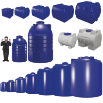 KS인증 물탱크 200L-10000L 원형/사각/매립 저수조 대형물탱크 농업용물통, 사각물탱크 200리터