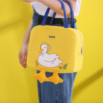 사계절 보온보냉 인싸템런치백 도시락가방 소풍 컴팩트사이즈23x20, 핑크