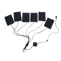 열선조끼 usb발열 온열 조끼 1 set usb 전기 자켓 diy 겨울 패드