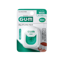 GUM 검 그린 왁스 치실 (40m), 24개, 1개