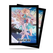 Ultra Pro Force of Will 앨리스 데크 프로텍터 슬리브 스몰 블랙/화이트