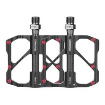 자전거 평페달 MTB 로드 카본 경량 패달, MTB_블랙