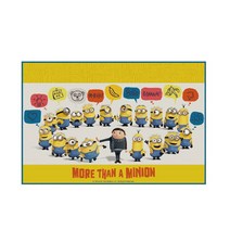 미니언즈 피버 휴대용 돗자리S 60x90cm 미니돗자리 아동 소풍 캐릭터 돗자리