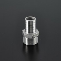 영진 스테인리스 나사식 관이음쇠 - 호스 닛블 Hose Nipple 3/8 inch*16A, 1개