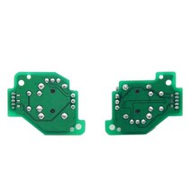 오른쪽 왼쪽 아날로그 3D 조이스틱 엄지 손가락 스틱 수리 센서 모듈 부품 Wii U Wiiu Gamepad 용 프린팅 회로 기판 포함, Package B