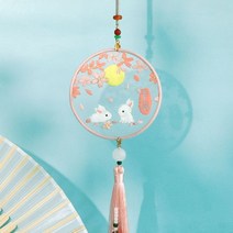 크로스 스티치 자수 패키지 꽃 선물 향낭 ping an fu diy 평화 매력 펜던트 바늘 마인더 키트 스레드 장식 보석 선물, 열하나