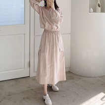 [천삼백케이] [코지23] 여자 디폴트 바스락 캐주얼 크롭 트레이닝 후드티