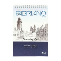파브리아노 드로잉아트 스프링 AS01 A5 120g, 10개