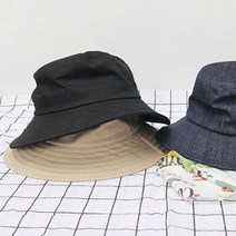 기타 바보사랑[마리엔코코][국내산제작]로우 버킷햇 모자_MS