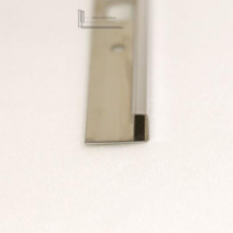 스텐슬림사각 타일 코너비드 몰딩(실버유광)2438mm(재료분리대)(타일꼼꼼이), 8mm, 2438mm