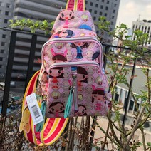아동 힙색 슬링백 캐릭터패턴 귀여운 백팩 아이