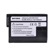 니콘 카메라 배터리 d500d600d610d750d7000d7100d7200d800d850d810d810aamp1 v1 1pc 디코딩된 en-el15 enel15 en el15, 1개