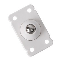 4pcs 접착 풀리 스토리지 박스 캐스터 붙여 넣은 쓰레기 수거통 스틸 볼 휠 랙 롤러 베드 하단, 01 01