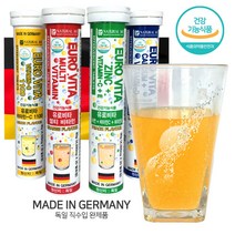 유로비타 발포정 4종류, (멀티비타민)오렌지맛