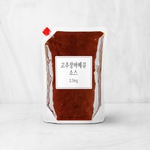 펀테이블 고추장바베큐소스 2.5kg 치킨바베큐소스