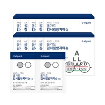 [100매] 올가드 김서림방지 티슈 10매입 10박스, 100매