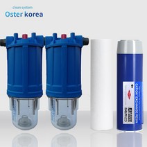 오스터코리아 고강도 4호(이물질제거+연수작용)지하수 정수기, 1세트, 고강도 4호(15A)