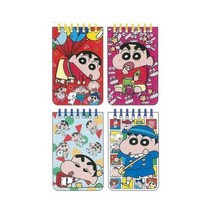 짱구는못말려 캐릭터 상철 트윈링 수첩 4p세트 128986