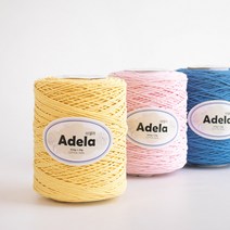 야나 [500g] 아델라(Adela) 면 100%, 719 라이트그레이