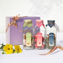 묘약 담금주키트 3구 선물세트 - 500ml X 3ea, 3병, 500ml X 3ea (보자기 포함)