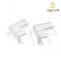 아가드 투명 코너보호대 2mm형 2입, 옵션선택