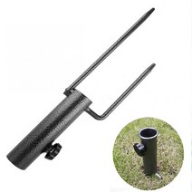 파라솔받침대 파라솔꽂이 파라솔고정대 파라솔지지대 파라솔 캠핑파라솔 삽입형 캠핑용품 파라솔클램프, 상세페이지 참조