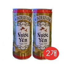 베트남 제비집 음료 NUOC YEN 원더팜 버드 네스트 BIRDS NEST 2개, 2세트