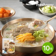 프레시지 [프레시지] 속깊은 나주식 곰탕 국밥 210g 10팩