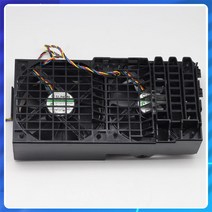 Dell Precision T3500 HW856 CP232 워크 스테이션 전면 듀얼 팬 냉각 어셈블리 팬 정품, 01 orange