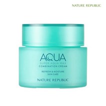 네이처리퍼블릭 슈퍼 아쿠아 맥스 컴비네이션 수분크림, 80ml, 3개