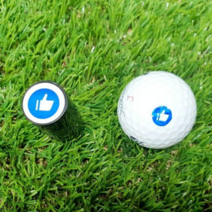 골프공스탬프 10여종 골프공마킹도장 볼도장 유성잉크 속건성잉크 골프리필잉크, 따봉(엄지척)