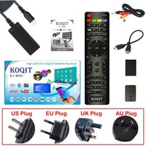 차무무 Koqit K1 미니 DVB S2 수신기 위성 tv 미러 스크린 캐스트 Wifi DVB-S2 인터넷 파인더 유튜브, 02 DVB-S2 Only_03 영국 플러그, 03 DVB-S2 Only_03 영국 플러그