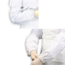식품 반도체 크린룸 제전복 방진 팔토시 연구실 전자기기 안전, YELLOW