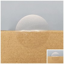YOLOMAM 투명 원형 씰링 스티커 50MM 투명스티커 선물스티커
