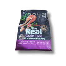 하림펫푸드 더리얼 그레인프리 크런치 시니어 고양이 사료, Salmon / 연어, 1.6kg, 2개