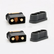 농업용드론 2pcs qs10-s 안티 스파크 배터리 커넥터 rc 자동차 모델 공장 농업 uav 에 대 한 큰 현재 남성 여성 골드 도금 플러그, 2pc 여성